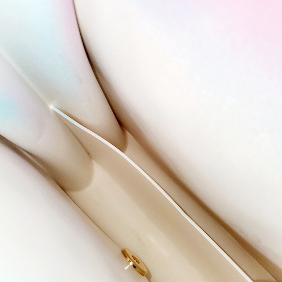 Caleesa Women's Quilted Multicolored Classic Flap Jelly Purse - Picture 7 of 7